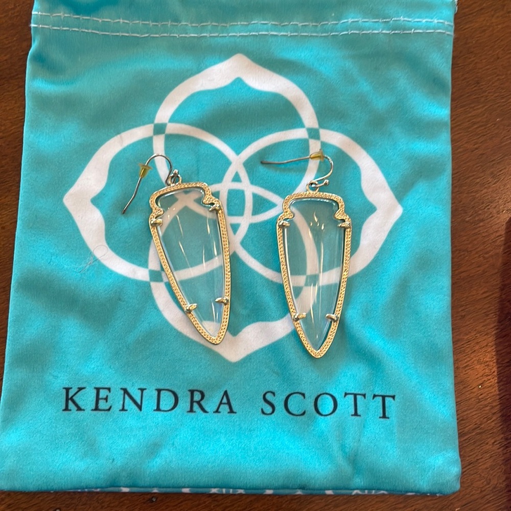 Kendra Scott earrings.